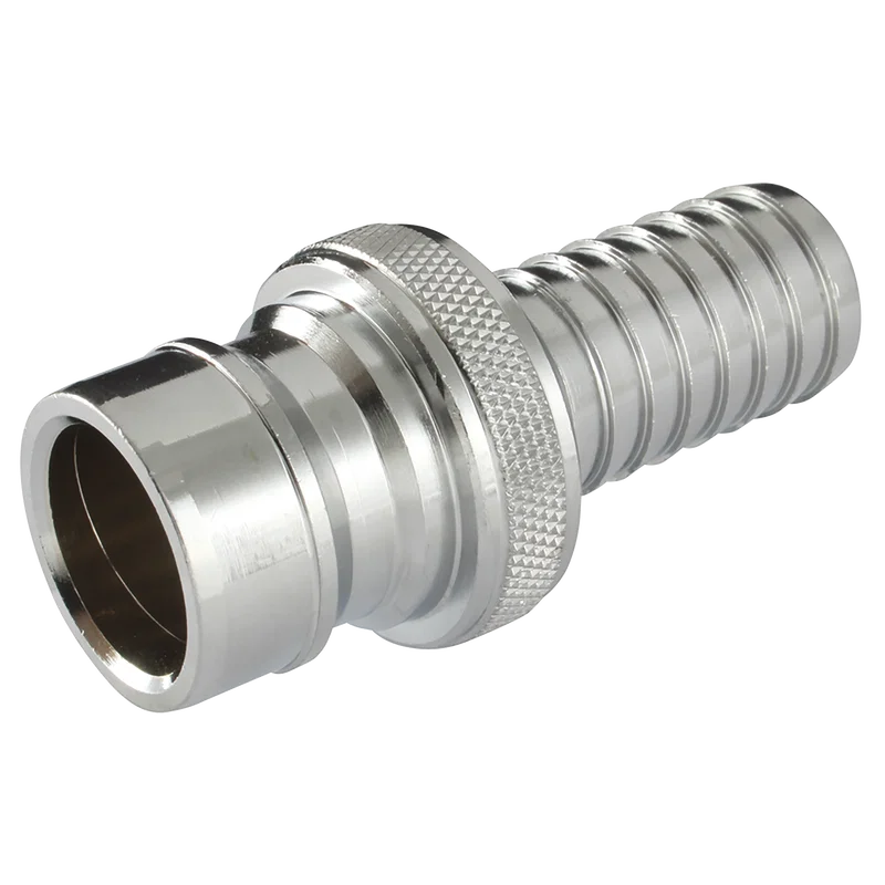 1 NIPPLE WITH 3/4 HOSE TAIL