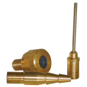 3PC NOZZLE KIT INFLATES TYRES & FOOTBALL