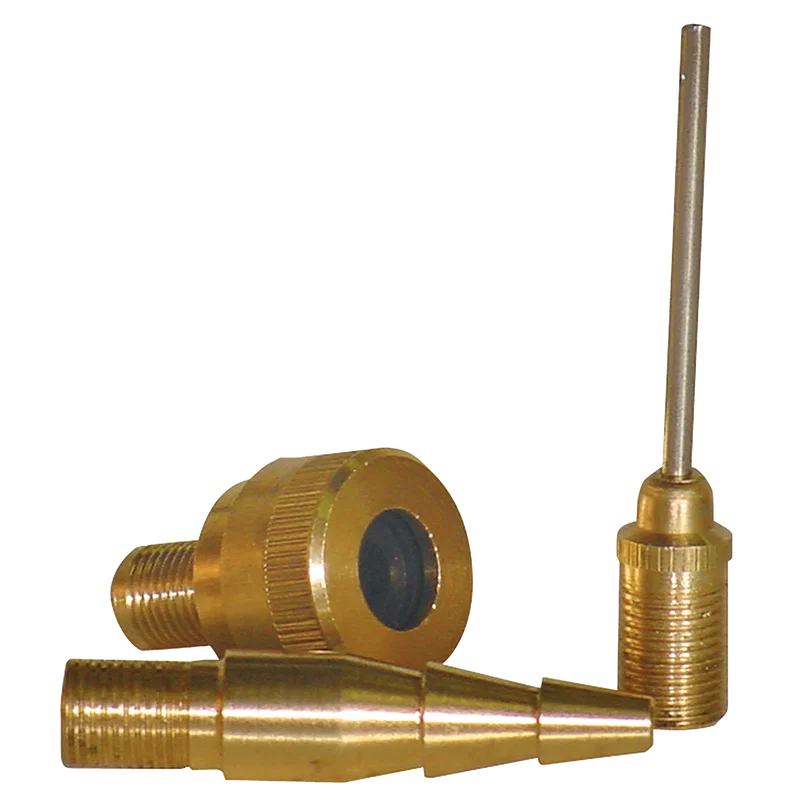 3PC NOZZLE KIT INFLATES TYRES & FOOTBALL