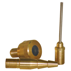3PC NOZZLE KIT INFLATES TYRES & FOOTBALL