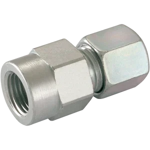 OD X 1/4 BSPP FEM & SEAL STEEL (L)