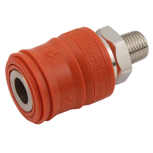 1/2 BSPT MALE SELF VENT COUPLING