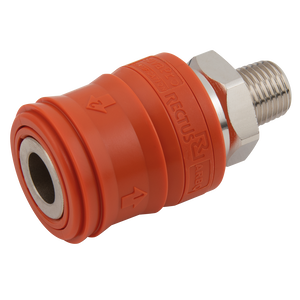1/2 BSPT MALE SELF VENT COUPLING
