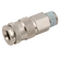 1/4 BSPP MALE COUPLING BRASS NP