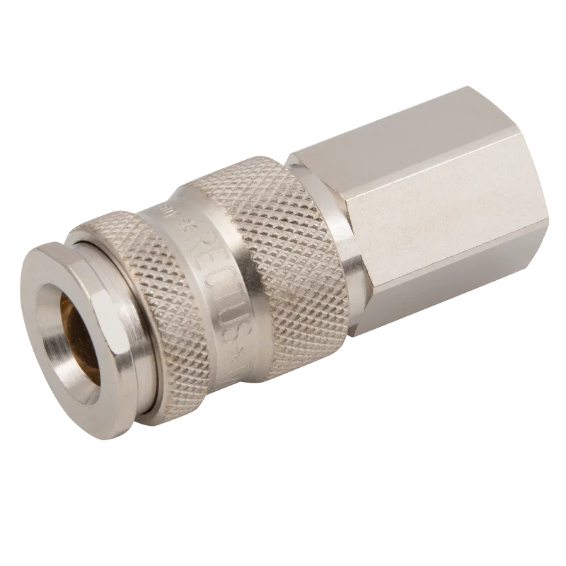 1/2 BSPP FEM COUPLING BRASS NP