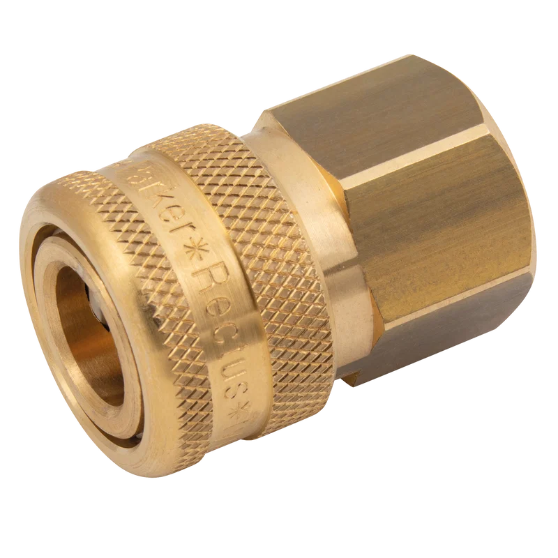1/2 BSPP FEM  COUPLING BRASS