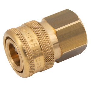 1/2 BSPP FEM  COUPLING BRASS