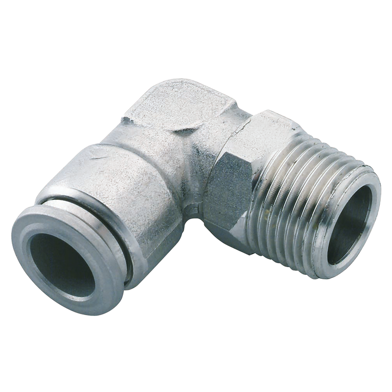06MM X 1/4 BSPT SW ELBOW MALE 316 ST/ST