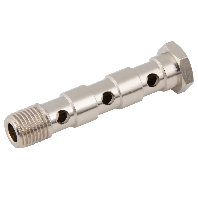 BSPP  TRIPLE BANJO BOLT & 4-WASHERS