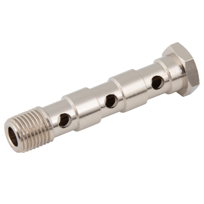BSPP TRIPLE BANJO BOLT & 4-WASHERS