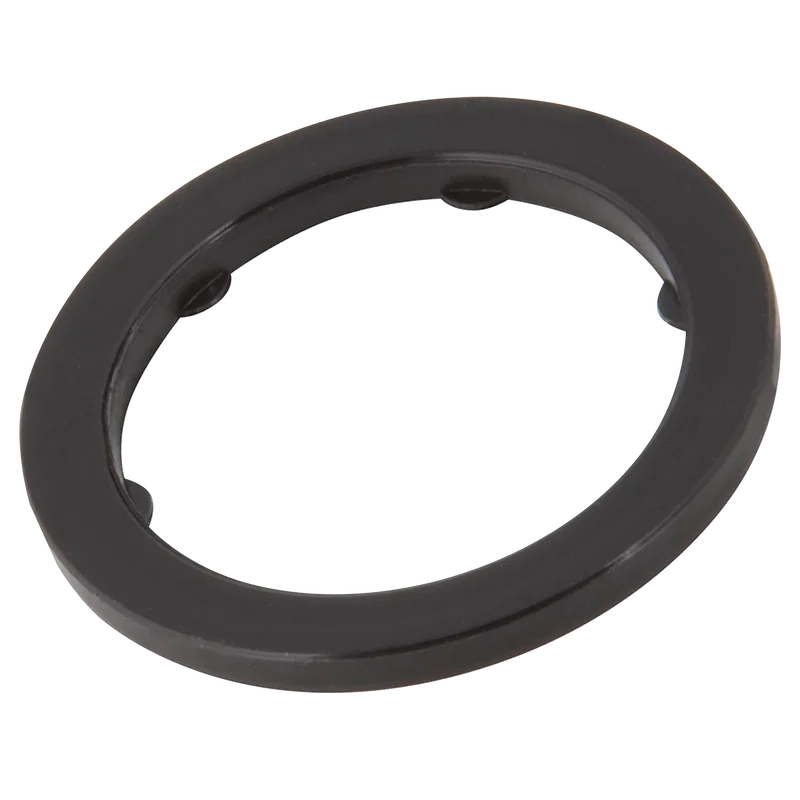 NYLON NOTCHED WASHER BLACK