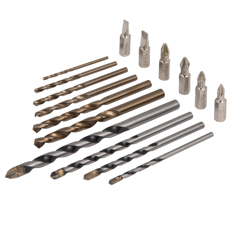 DRILL & SCREWDRIVER BITS SET 16 PIECES