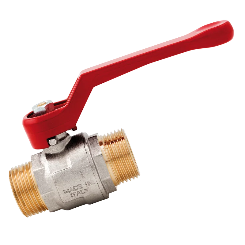 BSPP MALE BALL VALVE BRASS LEVER