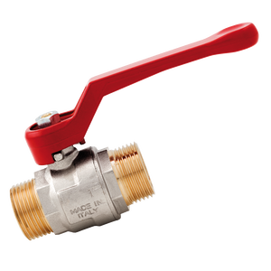 BSPP MALE BALL VALVE BRASS LEVER