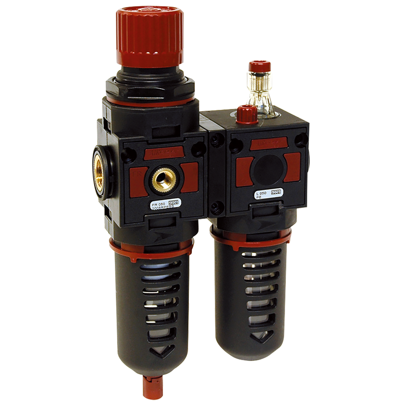 3/8 FILTR/REGULATR+LUBRICATR 050 SERIES