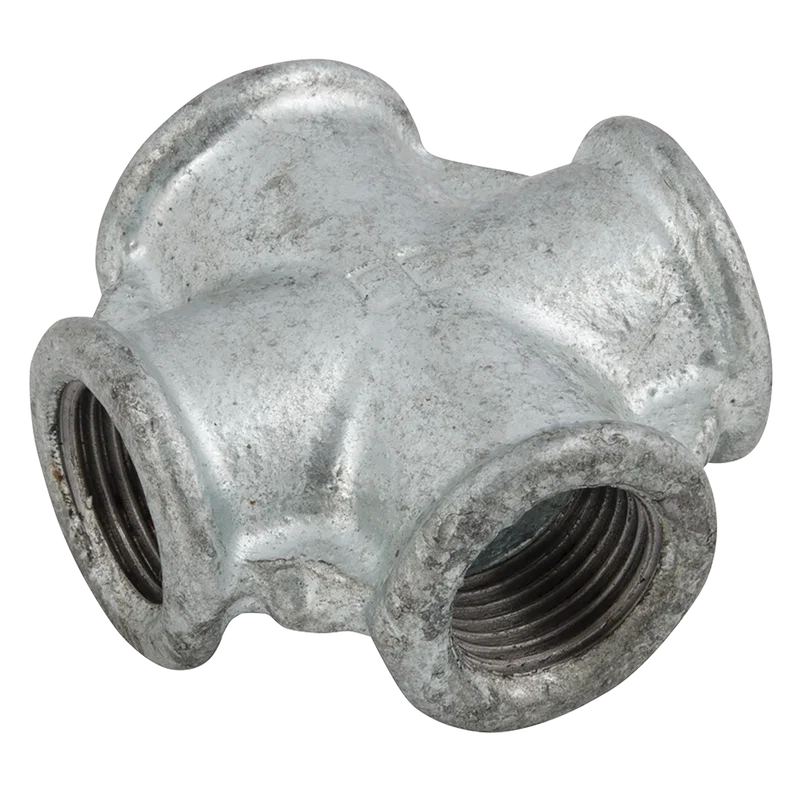3/4  BSP FEM EQUAL CROSS GALV  180