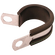 29MM OD PIPE CLIP ALU-ZINC 12MM BAND