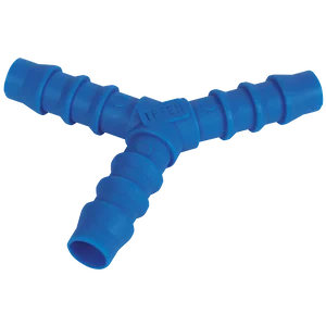 ID HOSE EQUAL Y BLUE PLASTIC