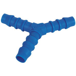 ID HOSE EQUAL Y BLUE PLASTIC