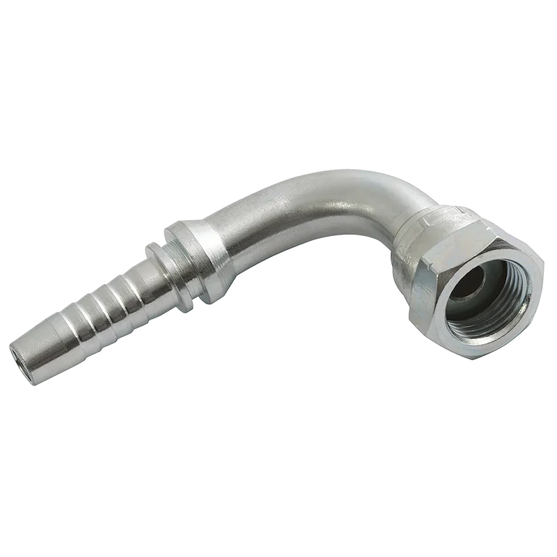FF BSPP 90 X ID HOSE END