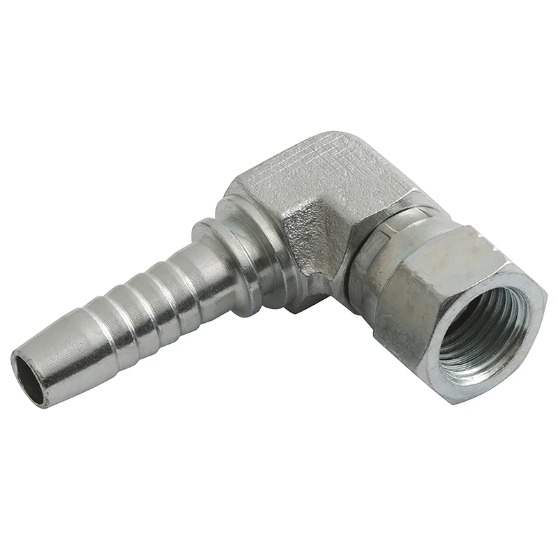 SWAGE HOSE INSERT JIC 90 COMPACT