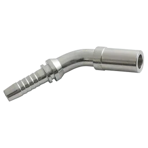 22040 METRIC STANDPIPE 45 SWEPT HOSE INSERT HEAVY