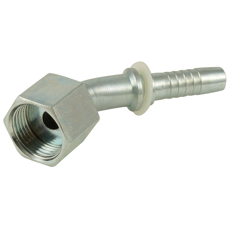 SWAGE HOSE INSERT ORFS 45 SWEPT FEM