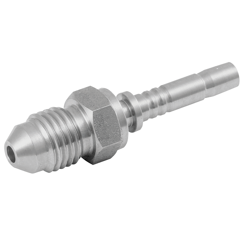 7/16JIC MALE ST X7/16OD ST/ST INSERT