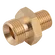 BSPP 1/4 MXM 1/2 BSPT BRASS REDUCER