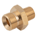 BSPP 1/4 MXM 1/2 BSPT BRASS REDUCER