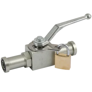 3000LB  FLANG BALL VA LOCKABLE
