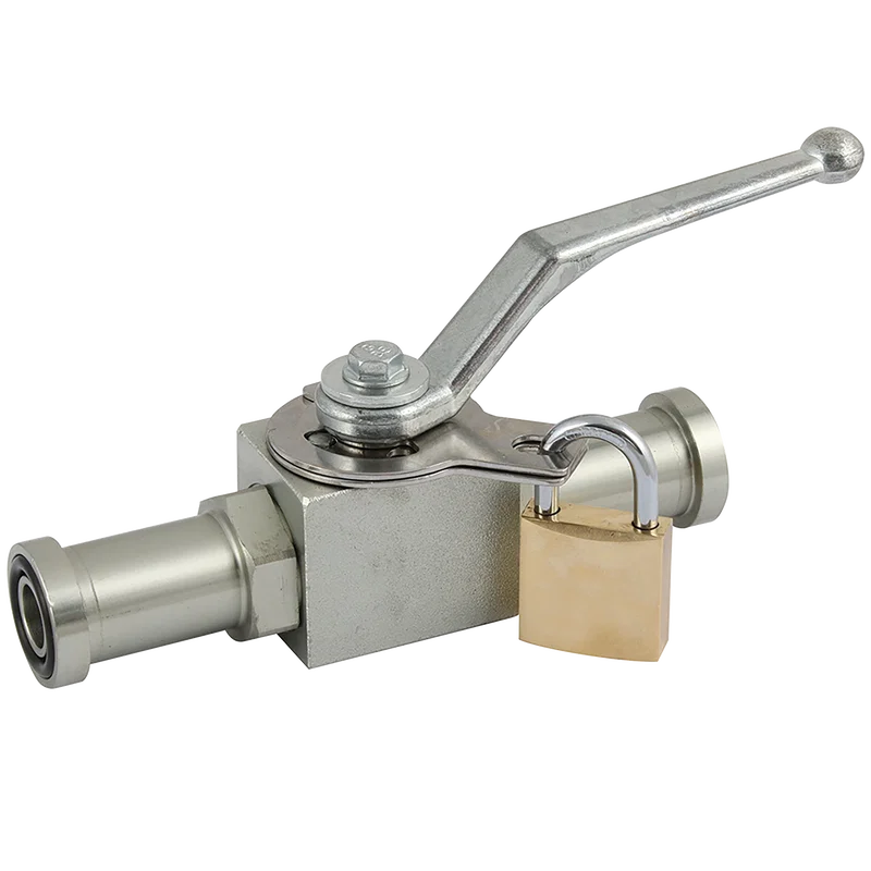 3000LB  FLANG BALL VA LOCKABLE