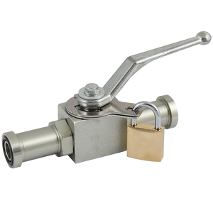 3000LB  FLANG BALL VA LOCKABLE