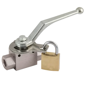 HP S/S BALL VALVE LOCKABLE