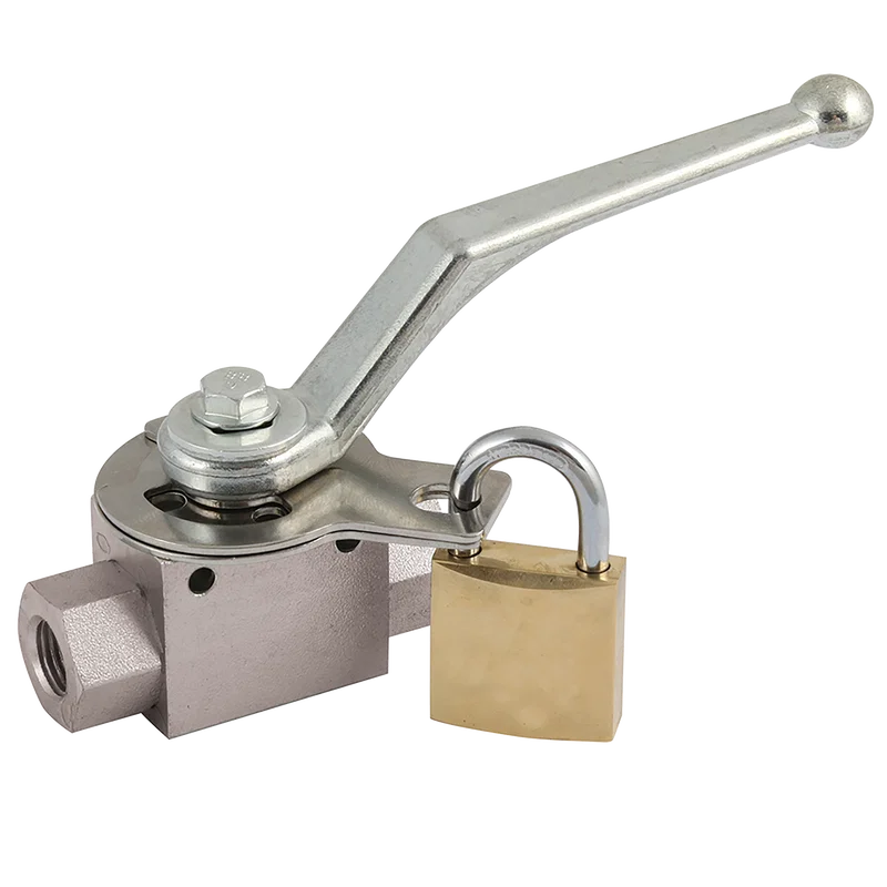 HP S/S BALL VALVE LOCKABLE