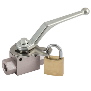 HP S/S BALL VALVE LOCKABLE