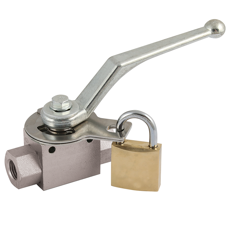 HP S/S BALL VALVE LOCKABLE