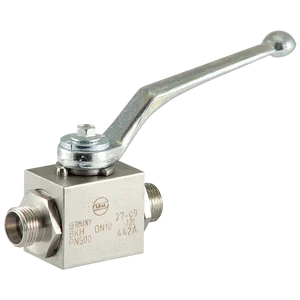 2-WAY ST ST HYD BALL VALVE