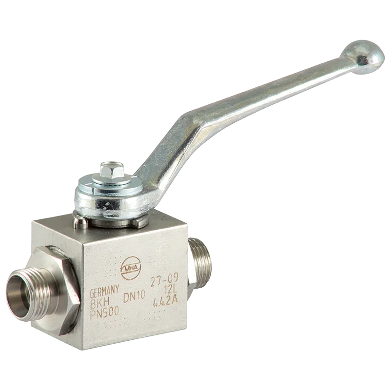 2-WAY ST ST HYD BALL VALVE