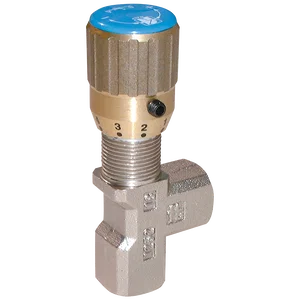 BSP UNIDIRECTIONAL 90 FLOW VALVE