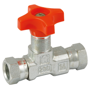 1/4 BSP FEM SWIVEL GAUGE ISOLATOR VALVE