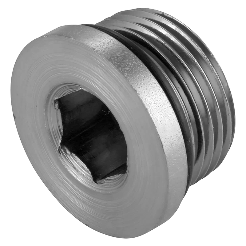 6041-SH UNF HOLLOW HEX O-RING STEEL PLUG