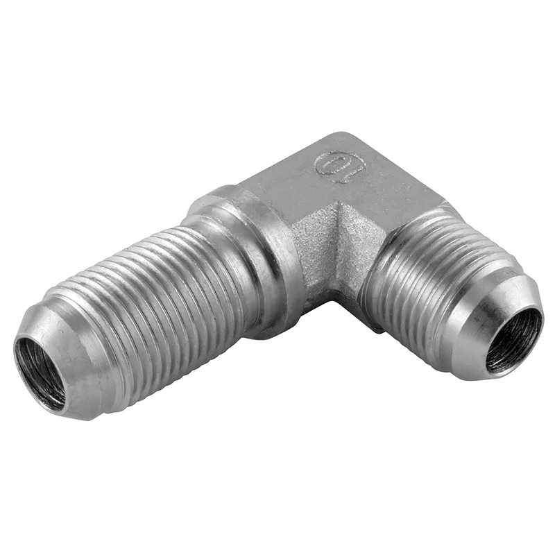 6266-90-JIC M/M 90 STEEL BULKHEAD FORGED