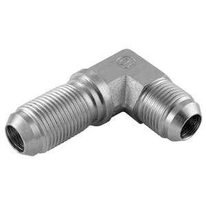 7/8 JIC M/M 90 STEEL BULKHEAD FORGED