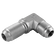 9/16 JIC M/M 90 STEEL BULKHEAD FORGED