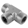 6303-04-04-04 9/16 ORFS EQUAL MALE FORGE