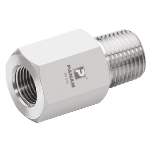 NPT M/F 316 RED ADAPT
