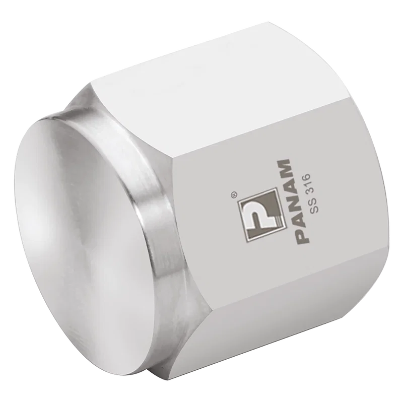 NPT FEMALE 316 PIPE CAP