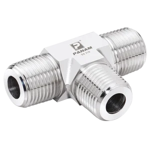 NPT MALE 316 TEE