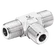 1/8 NPT MALE 316 TEE